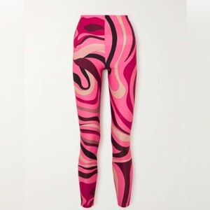 Pucci Pink Printed Stretch Leggings
